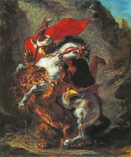 Cavaliere arabo attaccato - arabo, da