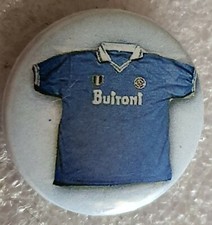 Spilla calcio ⚽️ NAPOLI ?distintivo MAGLIA sponsor BUITONI❗️no piedino 