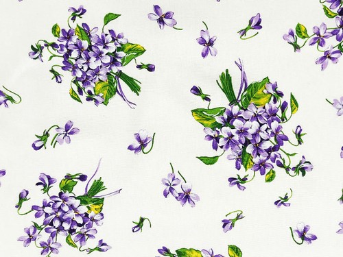Tessuto fantasia violette - tessuto,
