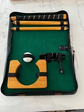 Set putter golf viaggio ufficio interno casa portatile vite nel manico foro legno