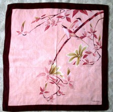 -VALENTINO  Foulard  soie TBEG