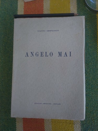 Gianni gervasoni angelo mai - gianni,