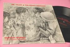 DR FAUST & THE ROCK BRIGADE 12" REATTORI ATOMICI ORIG ITALY GARAGE 1990 NM !!!!!