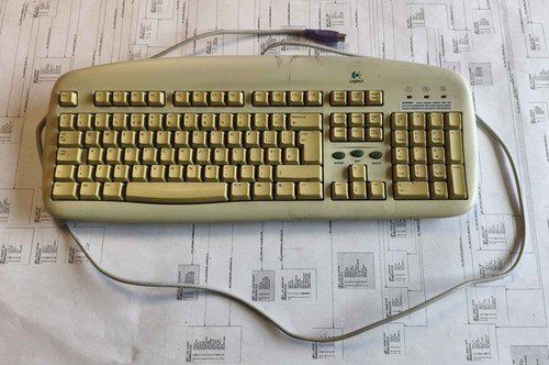 Tastiera logitech uk - tastiera, ps/2