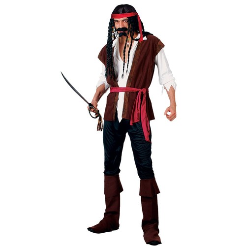 Costume uomo pirata - , caraibico