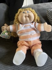 Bambola Cabbage Patch Kids | Vintage 1985 | Trecce Arancioni | Nuova con etichetta