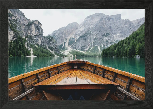 Lago braies poster arte da - lago,