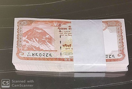 Nepal 2020 rupees 20 - rupees,