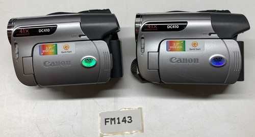 Lotto videocamere dvd canon - lotto,