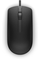 Mouse ottico cablato USB nero
