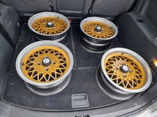 4 Mahle BBS 6Jx13 H2 Cerchi Originali Golf Bmw Audi Mercedes Fiat Renault