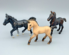 Schleich cavallo/puledro frisone 13622 2006,2004,2009 pelle di cervo andalusa lotto di 3