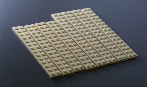 Pezzi lego plate 2x14 - 2x14, /