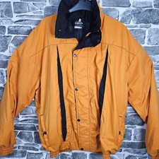 Giacca Golf Uomo Taglia Media Ceres Giacca a Vento Arancione Ottime Condizioni
