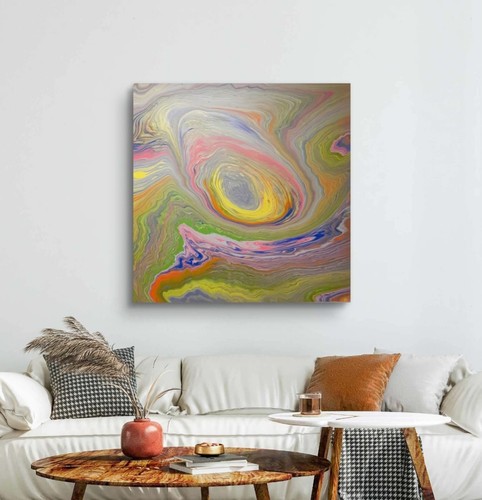Quadro unico opera arte - quadro,