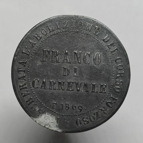 Gettone satirico franco - satirico,