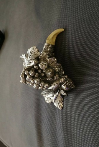 Cornucopia argento con - cornucopia,
