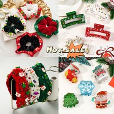 Weihnachts-Haargummis Aus Samt