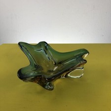 porta oggetti vintage in vetro