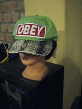 vintage CAPPELLINO OBEY pitonato  size universal  hat cap