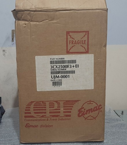 Eimac 3cx2500f3 8251 triodo - eimac,