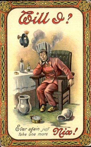 Nix ubriaco sbornia fumetto