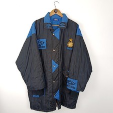GIACCONE INTER NIKE PIUMINO GIACCA ALLENAMENTO TRAINING PADDED BENCH COAT 95-96