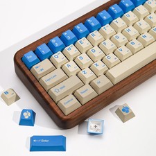 KBDiy GMK Blue Alert Keycaps