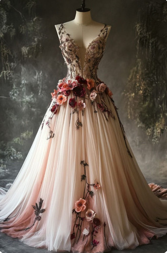Abiti sposa vintage rosa - da,