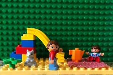 Lego Duplo Forest Farm Zoo Animals pic nic mamme e figlia. Parte del set 10584