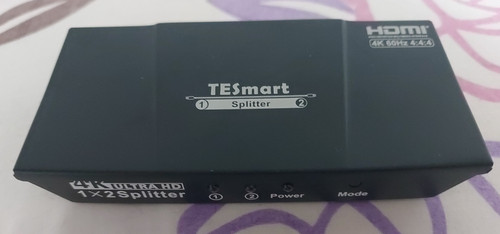 Tesmart splitter hdmi - hdmi, 1x2