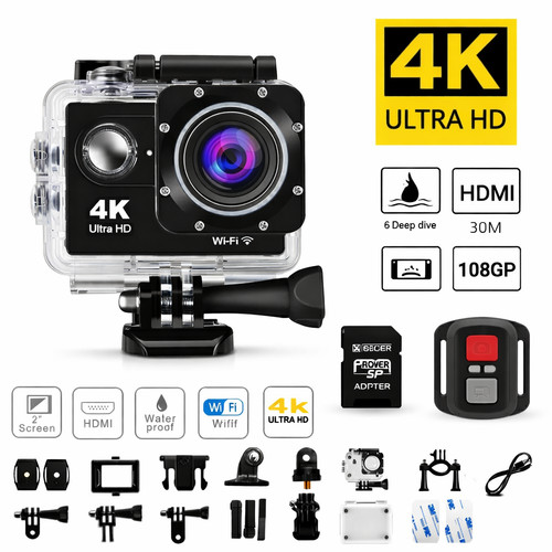 Action cam wifi - cam, 4k