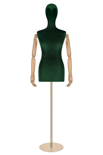 Busto donna sartoriale velluto