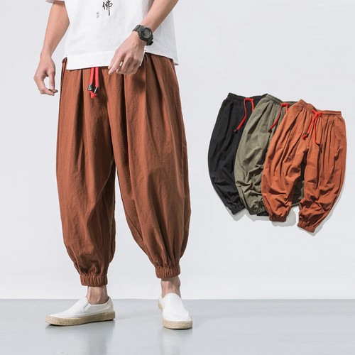 Pantaloni harem uomo - 👖,