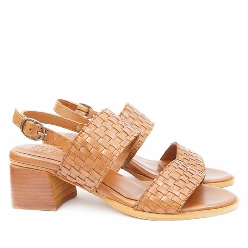 Rame sandaletti vera nappa - in,