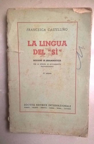Lingua del grammatica - lingua,