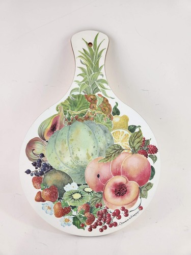 Tagliere rotondo tema frutta - tagliere,