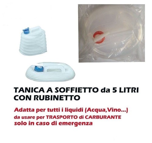 Tanica emergenza soffietto - d'emergenza,