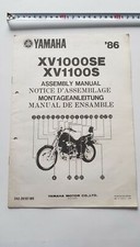 Yamaha XV 1000 SSE 1986 manuale assemblaggio officina originale no riparazione 