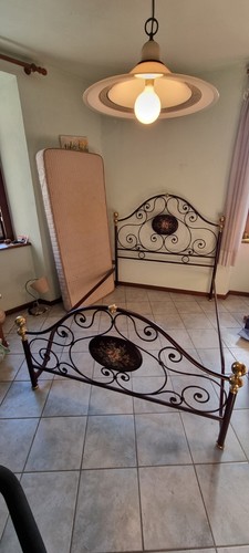 Struttura letto ferro - letto, battuto