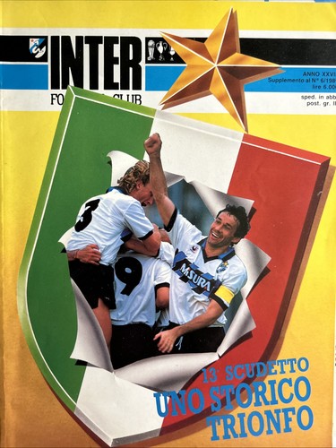 Inter campione 1989 rivista - inter, :