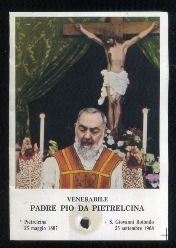 Santino holy card - holy, di