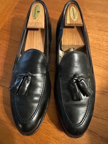 Mocassino alden black calfksin - alden,