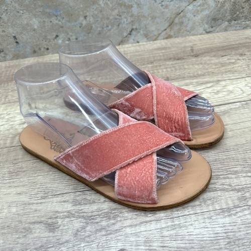 Sandali greci antichi rosa