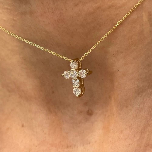 Ciondolo mini croce - , donna
