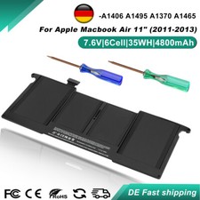 Batteria 7.6V per Apple MacBook Air 11" A1406 A1465 A1370 Mid 2012 2013 2014 2015 