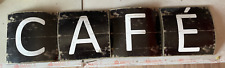 Targa Vintage "Cafe" Maisons Du Monde 79CM X 19 CM