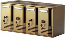 27360-10 Alu Casellari Postali