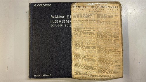 Manuale dell ingegnere colombo - manuale,