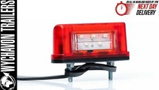 2X LED RIMORCHIO TARGA LUCE